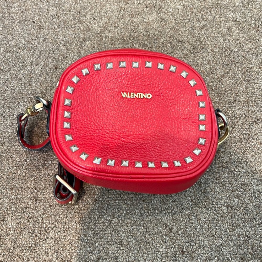 Mario Valentino red crossbody